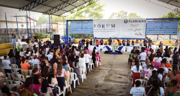 Fórum "Todos Pela Inclusão" recebe cerca de mil pessoas em Floriano