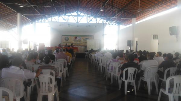  Gilberto J&uacute;nior abre a 5&ordf; Confer&ecirc;ncia Municipal das Cidades.(Imagem:FlorianoNews)