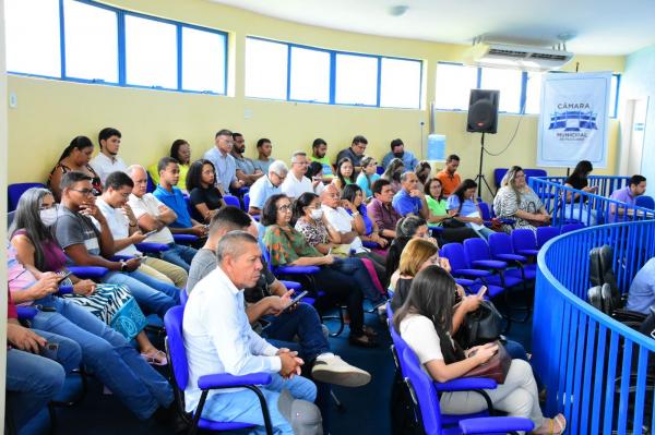 C&acirc;mara de Floriano &eacute; palco de audi&ecirc;ncia p&uacute;blica para presta&ccedil;&atilde;o de contas da Prefeitura Municipal.(Imagem:CMF)