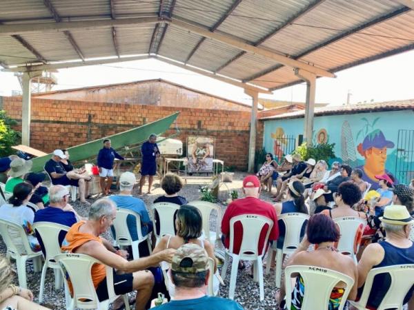 Turismo Social do Sesc leva turistas do Paraná para vivência das Marisqueiras em Ilha Grande