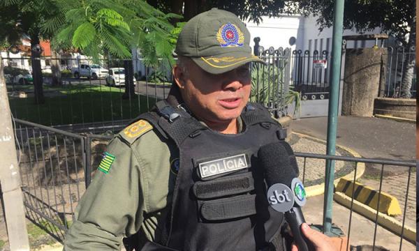 Tenente-Coronel Maur&iacute;cio de Lacerda(Imagem:Izabela Pimentel/Cidadeverde.com)