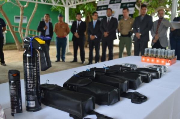 Sejus reforça segurança nas penitenciárias com munição e novos equipamentos