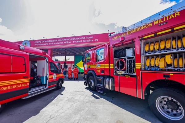 Governo do Piauí investe na estrutura, efetivo e equipamentos para o Corpo de Bombeiros
