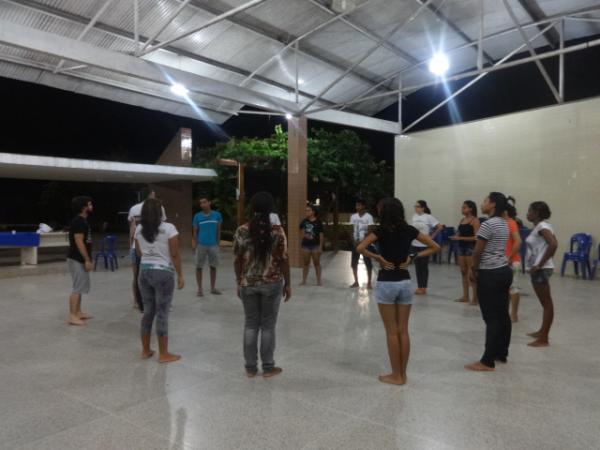 Companhia de Teatro Nu ministrou oficina de preparação de atores em Floriano