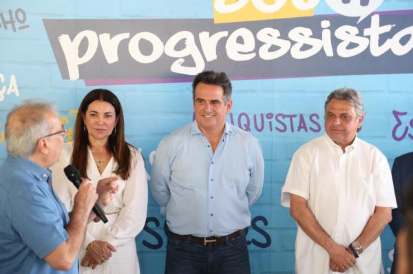  Ciro Nogueira celebra filia&ccedil;&atilde;o de Jo&atilde;o Vicente Claudino(Imagem:Ascom)