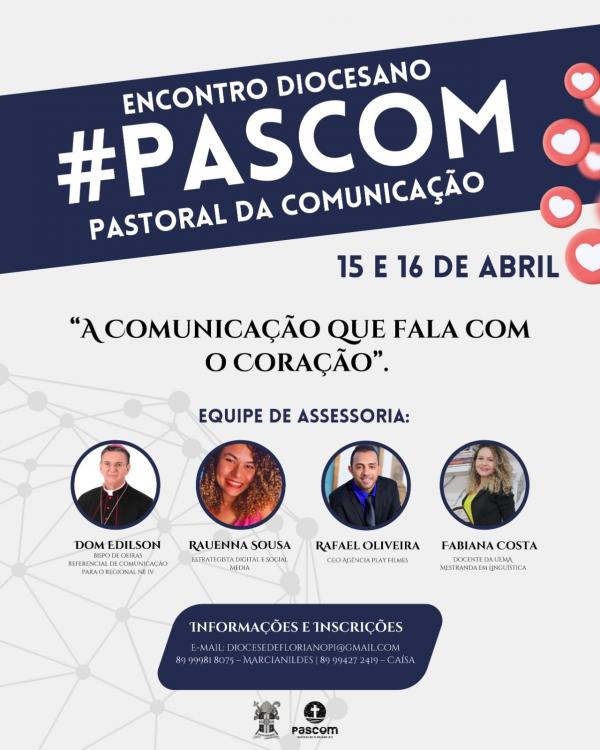 Floriano sedia I Encontro Diocesano de Formação Técnica da Pastoral da Comunicação