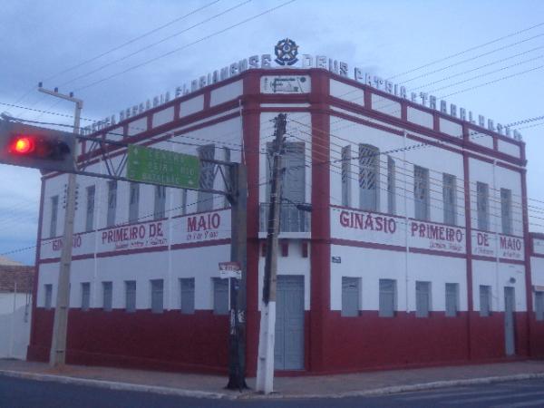 Gin&aacute;sio Primeiro de Maio(Imagem:FlorianoNews)