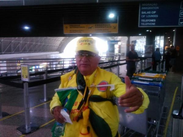 Rep&oacute;rter Amarelinho (Imagem:FlorianoNews)