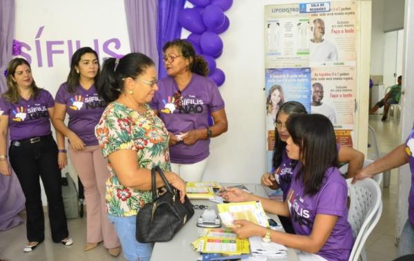 CTA realiza ação de prevenção e combate à sífilis(Imagem:Secom)