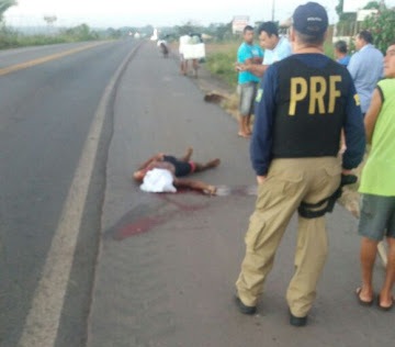 Homem embriagado morre atropelado após dormir as margens da BR-135