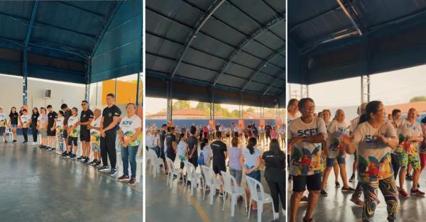 Atividades com acad&ecirc;micos levam alegria e sa&uacute;de aos idosos de Bar&atilde;o de Graja&uacute;.(Imagem:Reprodu&ccedil;&atilde;o/Instagram)