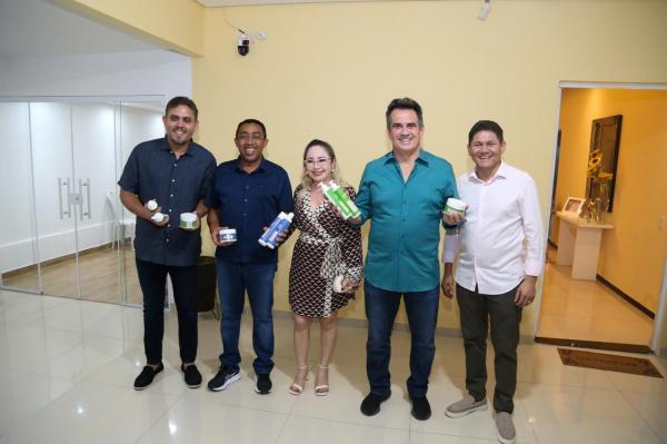  Ciro Nogueira participa do tradicional festejo de S&atilde;o Miguel Arcanjo(Imagem:Ascom)