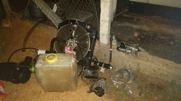 PRF recupera gerador de energia que seria furtado na Serra da Arara (Imagem:Divulga&ccedil;&atilde;o/PRF)