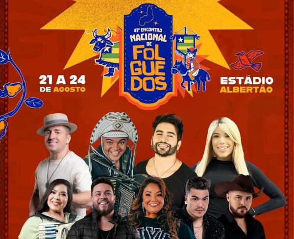47&ordf; Edi&ccedil;&atilde;o do Encontro Nacional dos Folguedos (Imagem:Divulga&ccedil;&atilde;o)