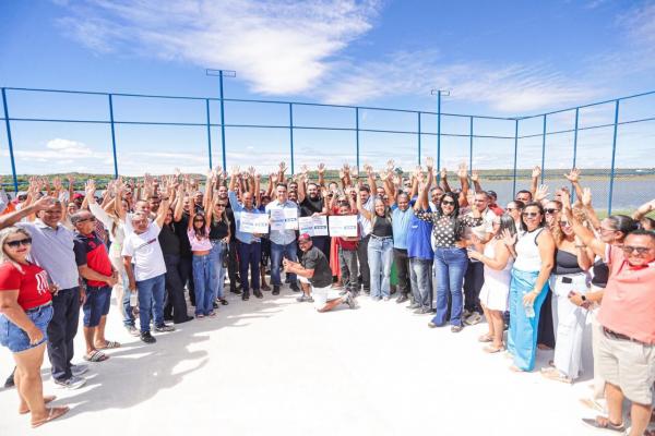 Ciro Nogueira inaugura obras e anuncia recursos em agenda nas cidades de Canto do Buriti e Pavussu(Imagem:Ascom )