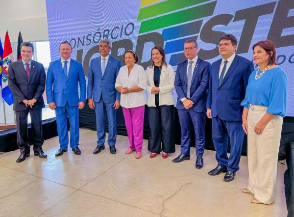 Em Natal, Rafael Fonteles participa da posse de F&aacute;tima Bezerra como presidente do Cons&oacute;rcio Nordeste.(Imagem:Divulga&ccedil;&atilde;o)