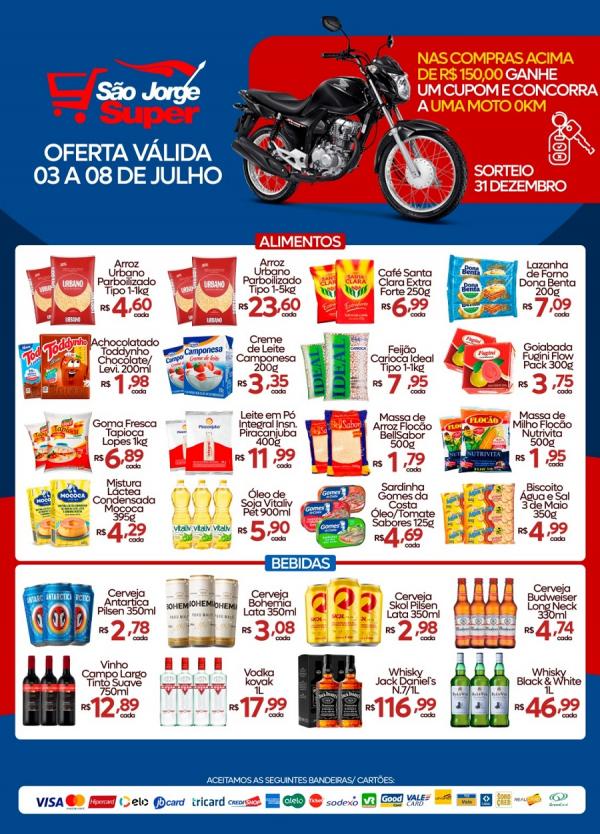 Mega Feir&atilde;o Leve Mais, Pague Menos, traz grandes ofertas no S&atilde;o Jorge Super(Imagem:Divulga&ccedil;&atilde;o)