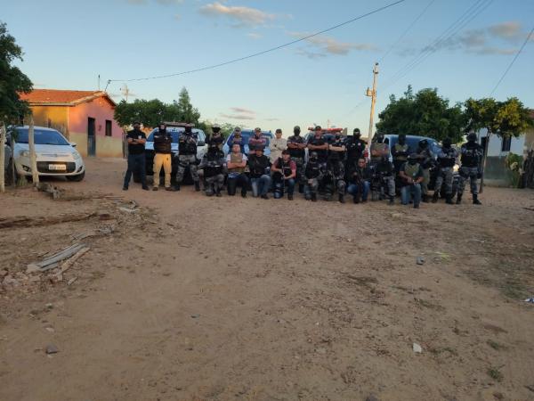 Suspeito de cometer dois homicídios é detido pela PM na cidade de Paulistana/PI