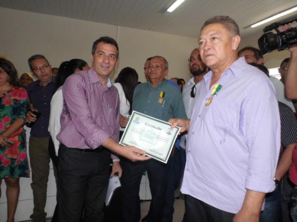 Wellington Dias inaugura novas instala&ccedil;&otilde;es da Delegacia Regional de Floriano.(Imagem:FlorianoNews)