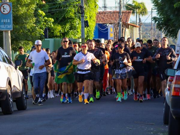 I Treinão da Corrida da Fogueira reúne atletas e militares em Floriano