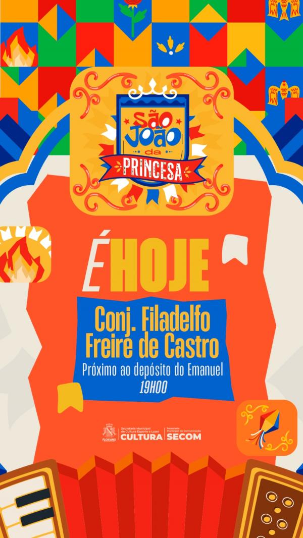 São João da Princesa chega ao Conjunto Filadelfo Freire de Castro neste sábado (20)