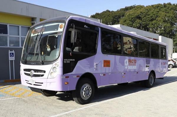 Ônibus Lilás fará atendimentos a mulheres vítimas de violência