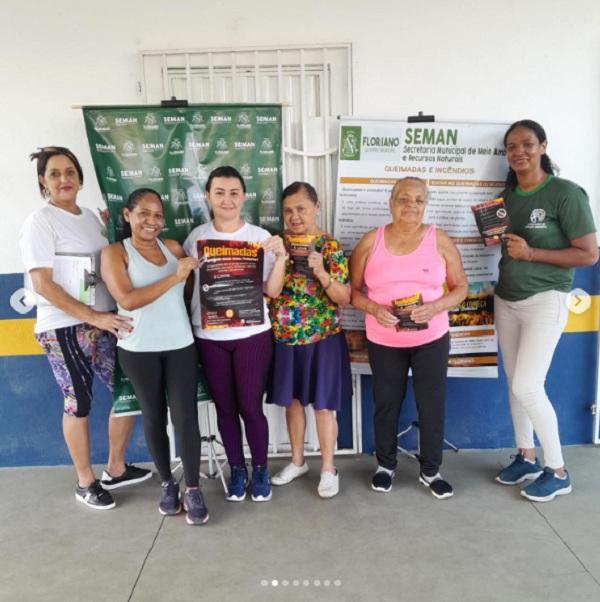 Educa&ccedil;&atilde;o Ambiental em a&ccedil;&atilde;o: Prevenindo queimadas e inc&ecirc;ndios em Floriano.(Imagem:Reprodu&ccedil;&atilde;o/Instagram)