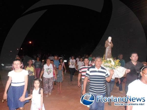 Festejo de S&atilde;o Pio de Pietrelcina &eacute; encerrado em Floriano.(Imagem:FlorianoNews)