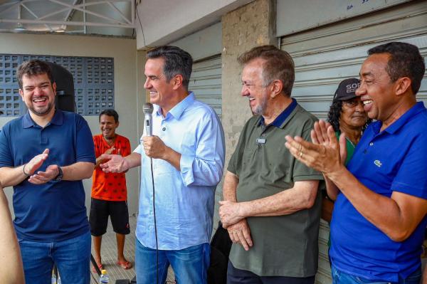 Ciro Nogueira inaugura um novo Mercado Municipal em Campo Maior(Imagem:Ascom)