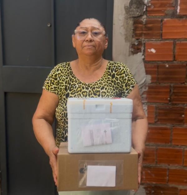 Programa Medicamento em Casa.(Imagem:Ascom Sesapi)