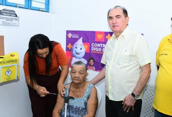 Prefeitura de Floriano fortalece ações de imunização com o Dia D de Vacinação contra a Influenza(Imagem:Secom)