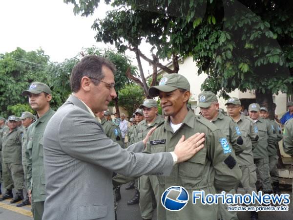 Cerimônia marca promoção de cabos em Floriano.(Imagem:FlorianoNews)