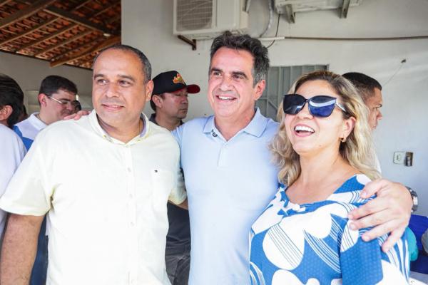 Prefeito do PSD, Jo&atilde;ozinho Manu, declara apoio a Ciro Nogueira durante agenda em S&atilde;o Jo&atilde;o da Serra(Imagem:Ascom )