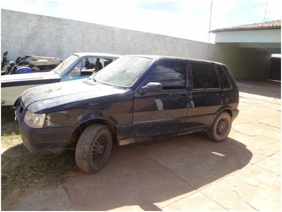 Encontrado carro usado em assalto  em Jerumenha