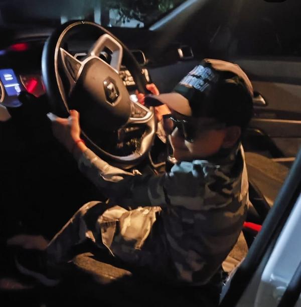 Policiais do 3º BPM celebram aniversário de pequeno admirador da PMPI(Imagem:Reprodução/Instagram)