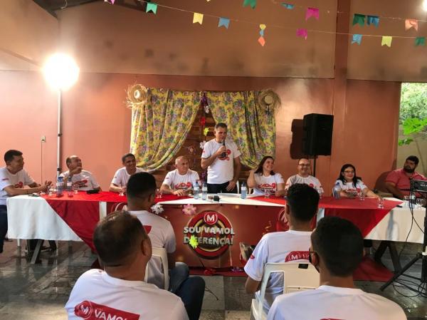 Lojas Vamol re&uacute;ne imprensa e colaboradores e lan&ccedil;a campanha em Floriano(Imagem:FlorianoNews)