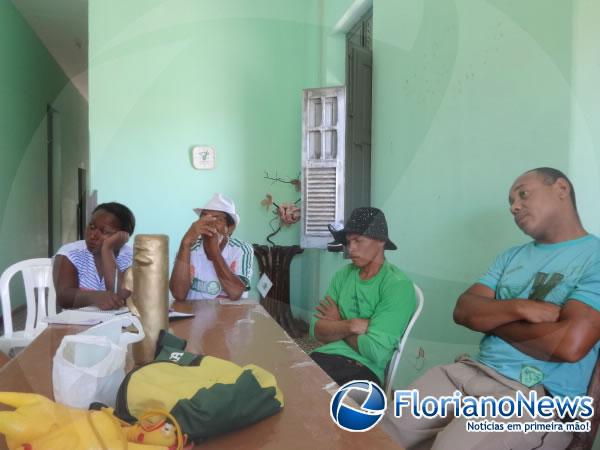Agentes de cultura participaram de reuni&atilde;o com o prefeito Gilberto J&uacute;nior.(Imagem:FlorianoNews)