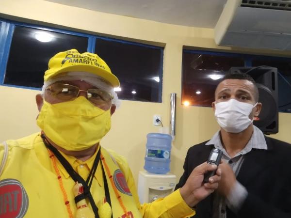 Kamar, presidente da Associa&ccedil;&atilde;o Atl&eacute;tica Corissab&aacute;(Imagem:FlorianoNews)