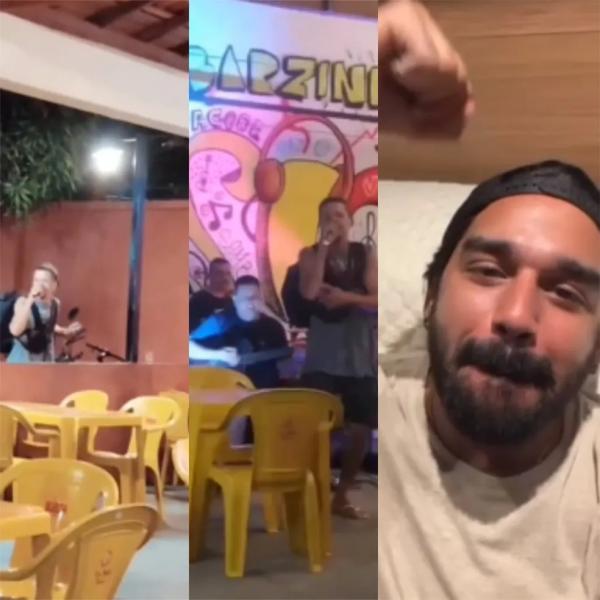 Músico da banda Atitude 67 reage a vídeo de entregador cantando em bar de Teresina