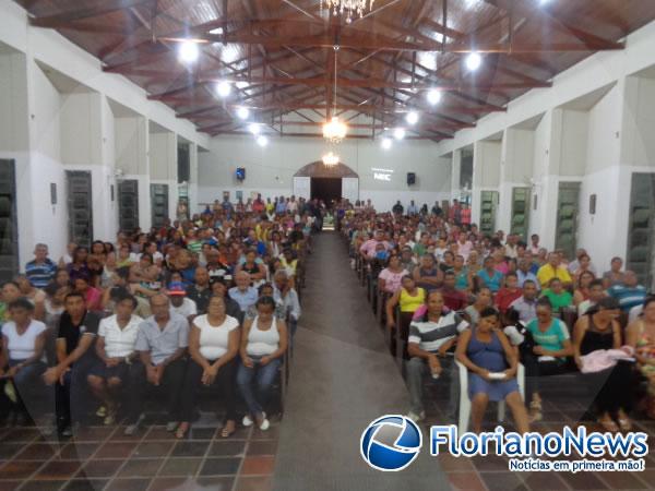 Missa de s&eacute;timo dia homenageia moto taxista Gecimar Vieira dos Santos(Imagem:FlorianoNews)