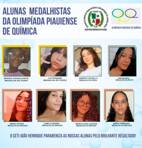 Escolas públicas conquistam ouro na Olimpíada Piauiense de Química