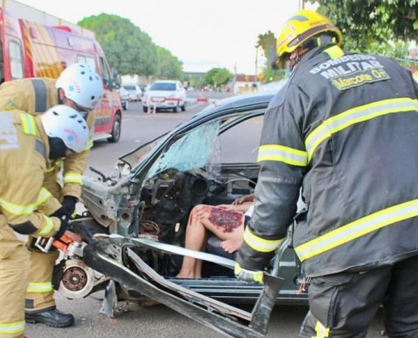 Equipe do Corpo de Bombeiros de Oeiras realiza demonstração de resgate em Ipiranga do Piauí
