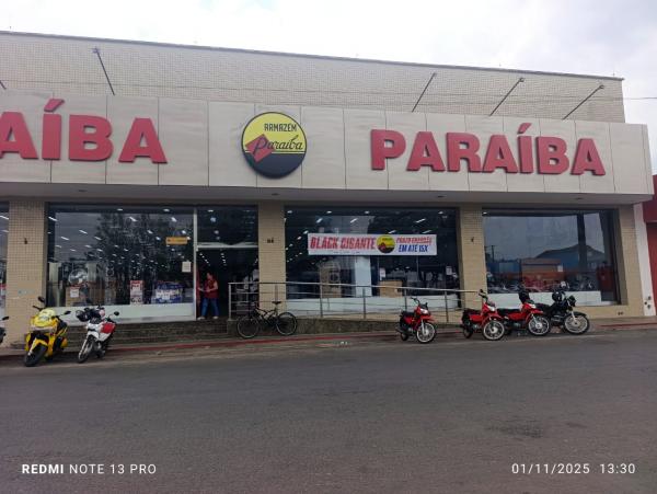 BLACK GIGANTE Armazém Paraíba chega com ofertas imperdíveis em Floriano