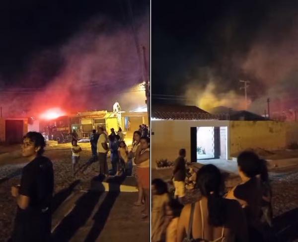 Mãe é suspeita de incendiar casa e matar as filhas em praia do Piauí; mulher foi achada morta