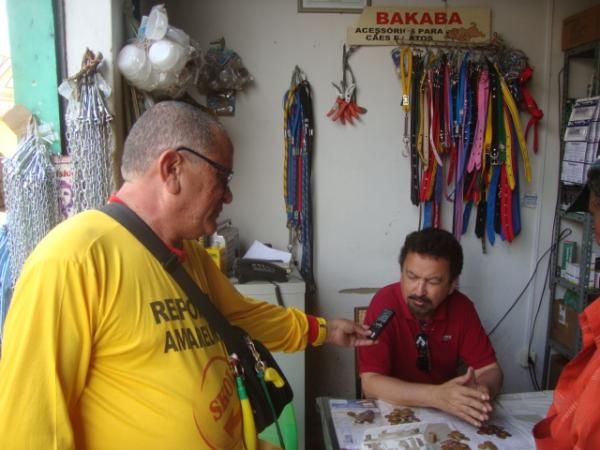 Entrevista com Francisco de Assis venda de vacinas contra a aftosa(Imagem:reda&ccedil;&atilde;o)