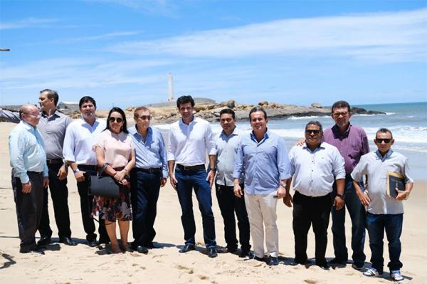 Ministro do Turismo visita Parna&iacute;ba e anuncia R$ 970 mil para o litoral(Imagem:Reprodu&ccedil;&atilde;o)