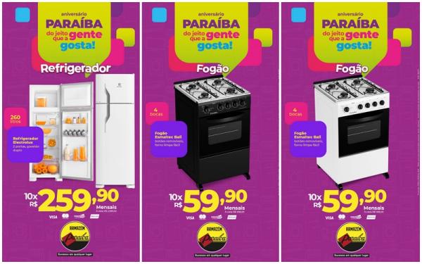 Anivers&aacute;rio Para&iacute;ba: Uma festa de ofertas e facilidades(Imagem:Divulga&ccedil;&atilde;o)