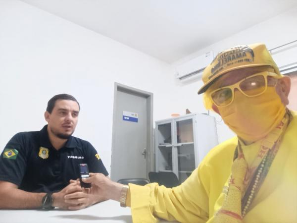 Inspetor Gilbert (Imagem:FlorianoNews)