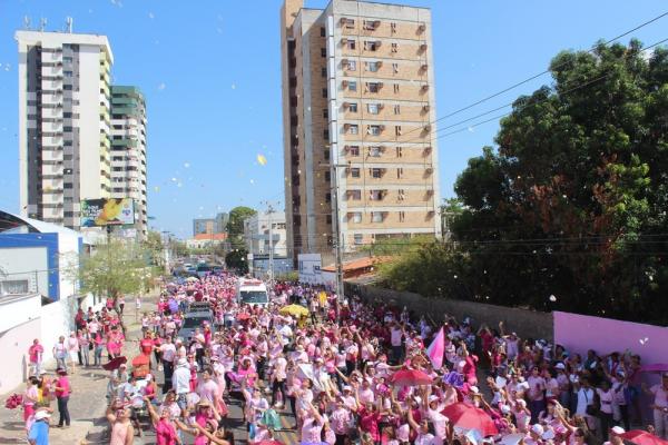 Caminhada do Outubro Rosa acontece neste domingo na Raul Lopes