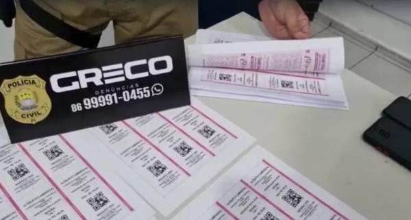 Polícia apreende mais de 200 ingressos falsificados de Altos x Flamengo e prende dois homens